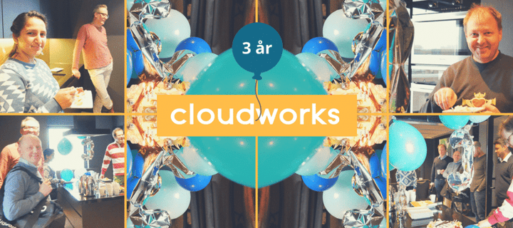 Hip hooray for Cloudworks 3 years!!